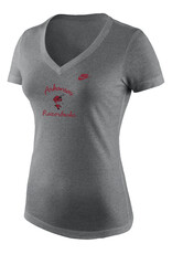 Razorback Nike NIKE Women's Tri-Blend Mid-V Ribby SST