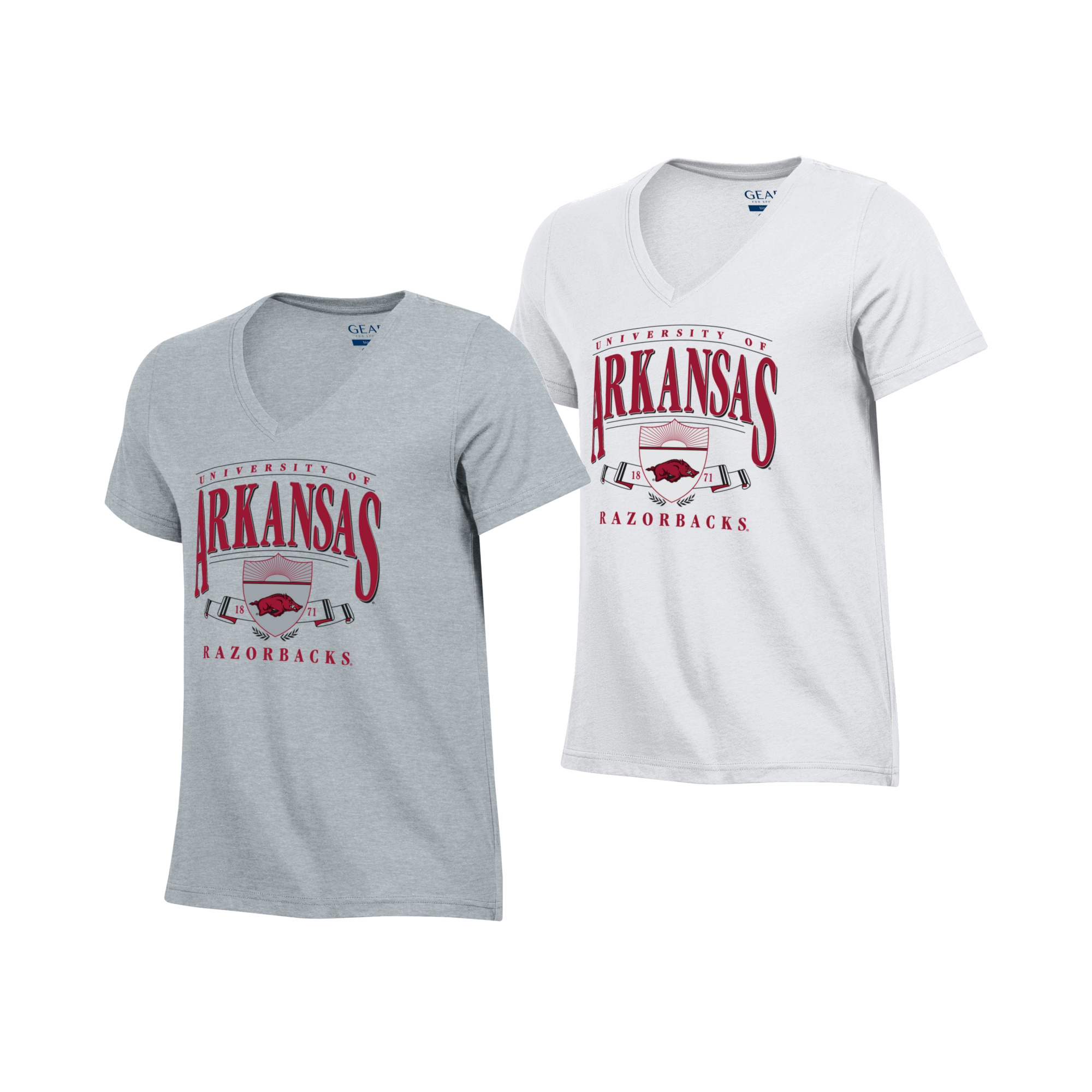 Gear For Sports Razorback Womens Ayla V−Neck SST