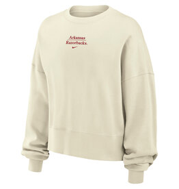 Razorback Nike Women's Phoenix Fleece Crew