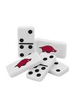 Leanin' Tree Arkansas Razorback Double 6 Dominos