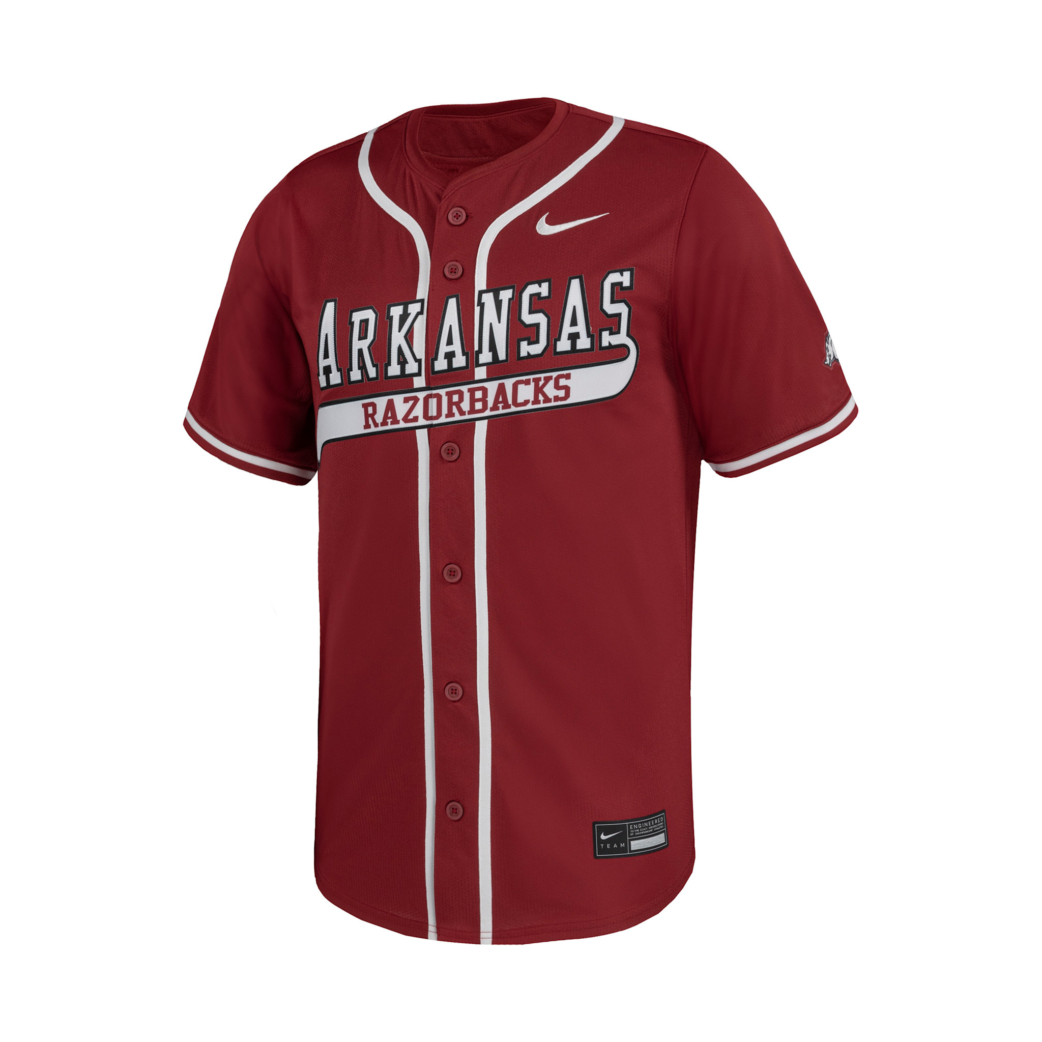 Razorback Official NIKE Youth Baseball Jersey 26