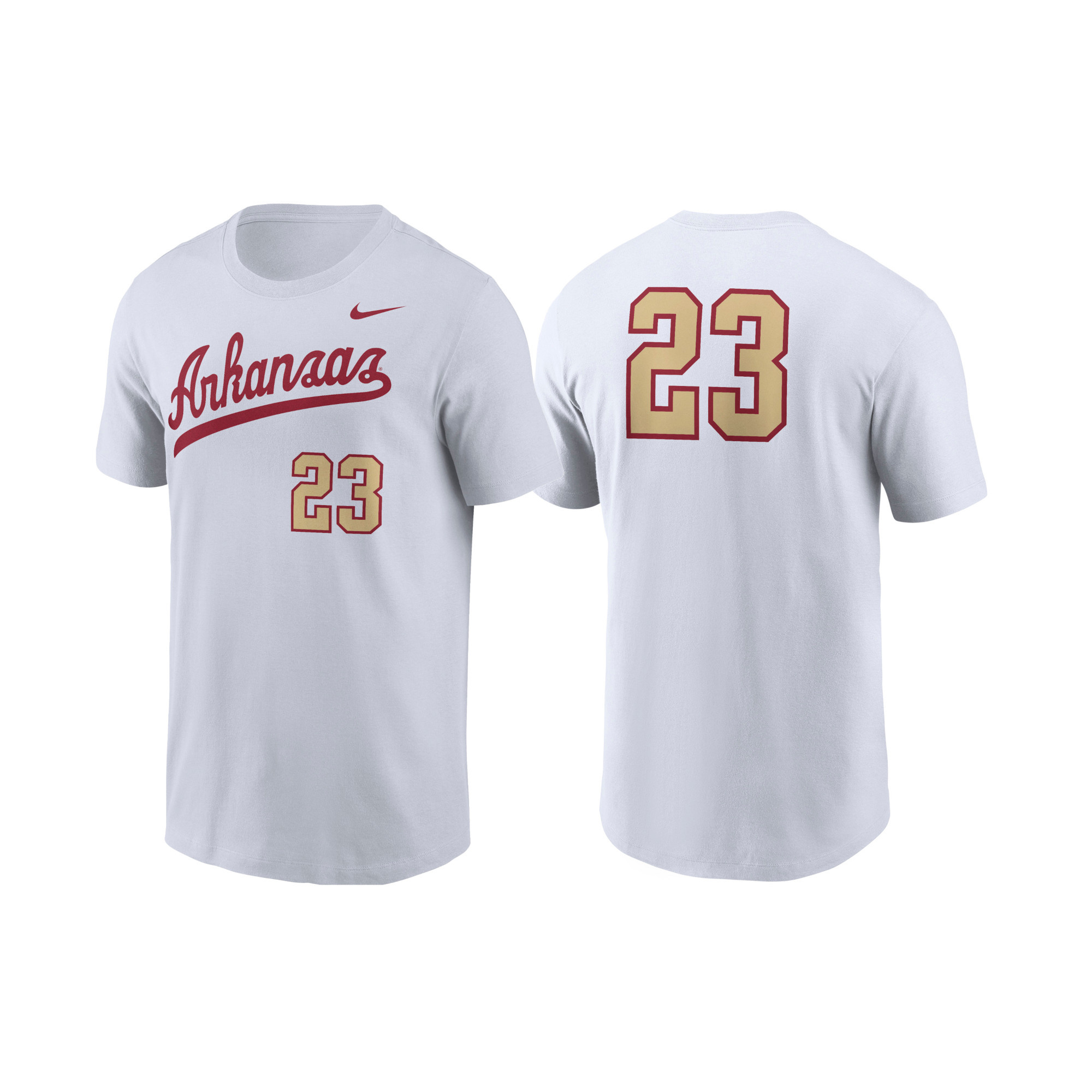 Razorback NIKE Norm DeBriyn Salute Shirsey