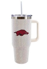 U of AR 40oz Bling Colossal Tumbler