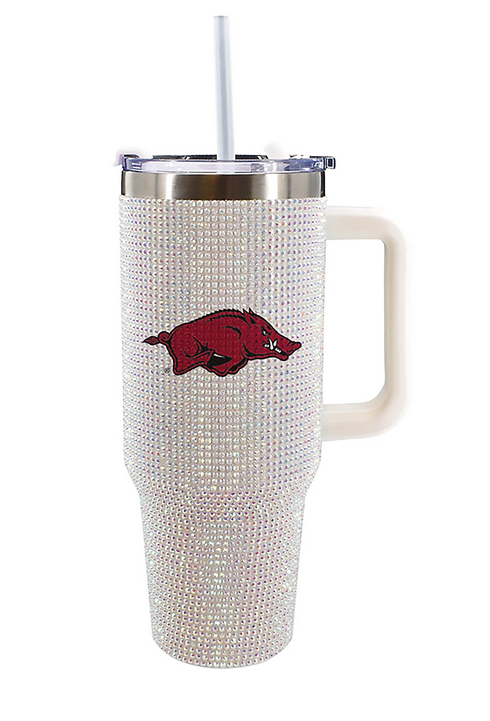 U of AR 40oz Bling Colossal Tumbler