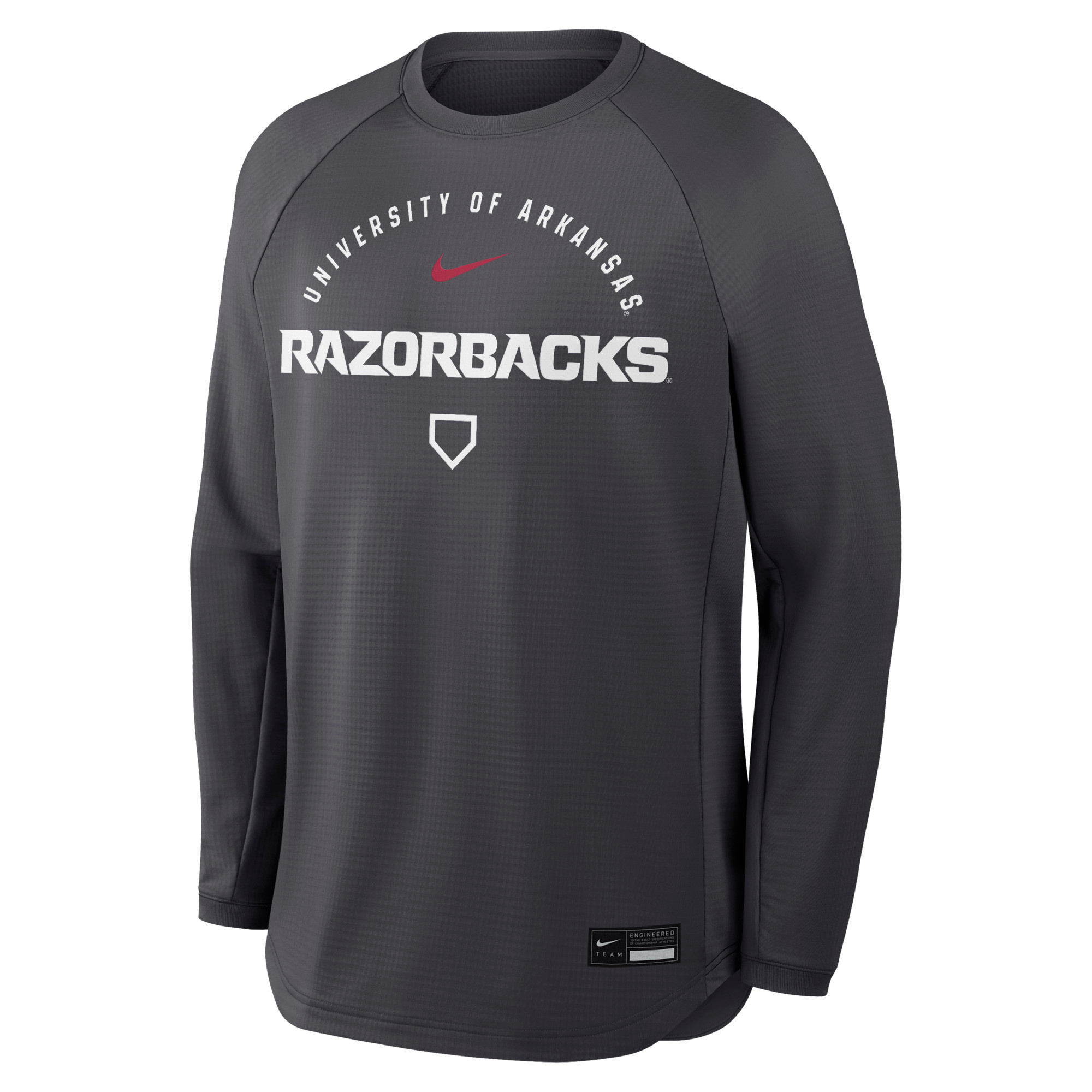 Razorback NIKE Official On Field Baseball Mid Weight Crew