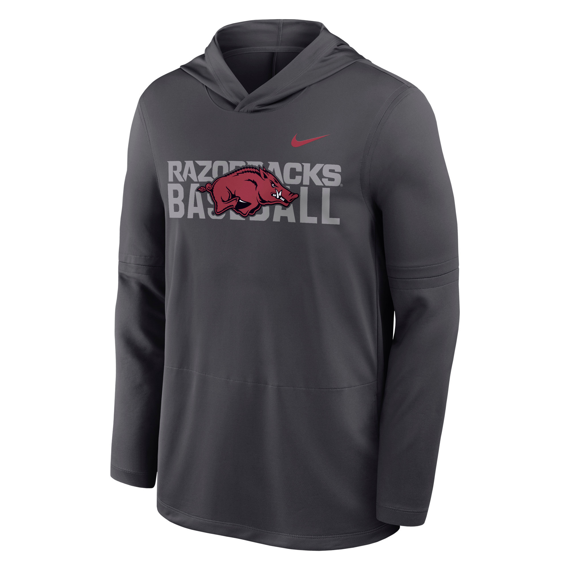 Razorback Baseball NIKE Baseball Team Issue Light Weight Hood