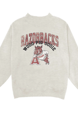 Blue 84 2026 Razorback Women's CCMN Mock Neck Crew