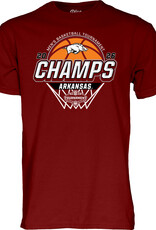 Blue 84 Razorback OFFICIAL SEC 2026 Mens Basketball Tournament Champions Locker Room SST