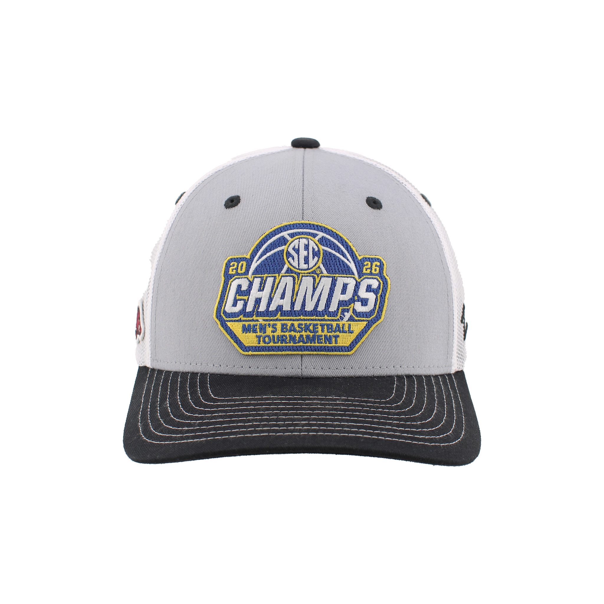 Zephyr Razorback SEC 2026 Mens Basketball Tournament Champions Locker Room Hat