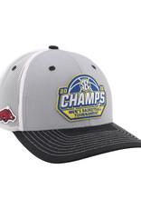 Zephyr Razorback SEC 2026 Mens Basketball Tournament Champions Locker Room Hat