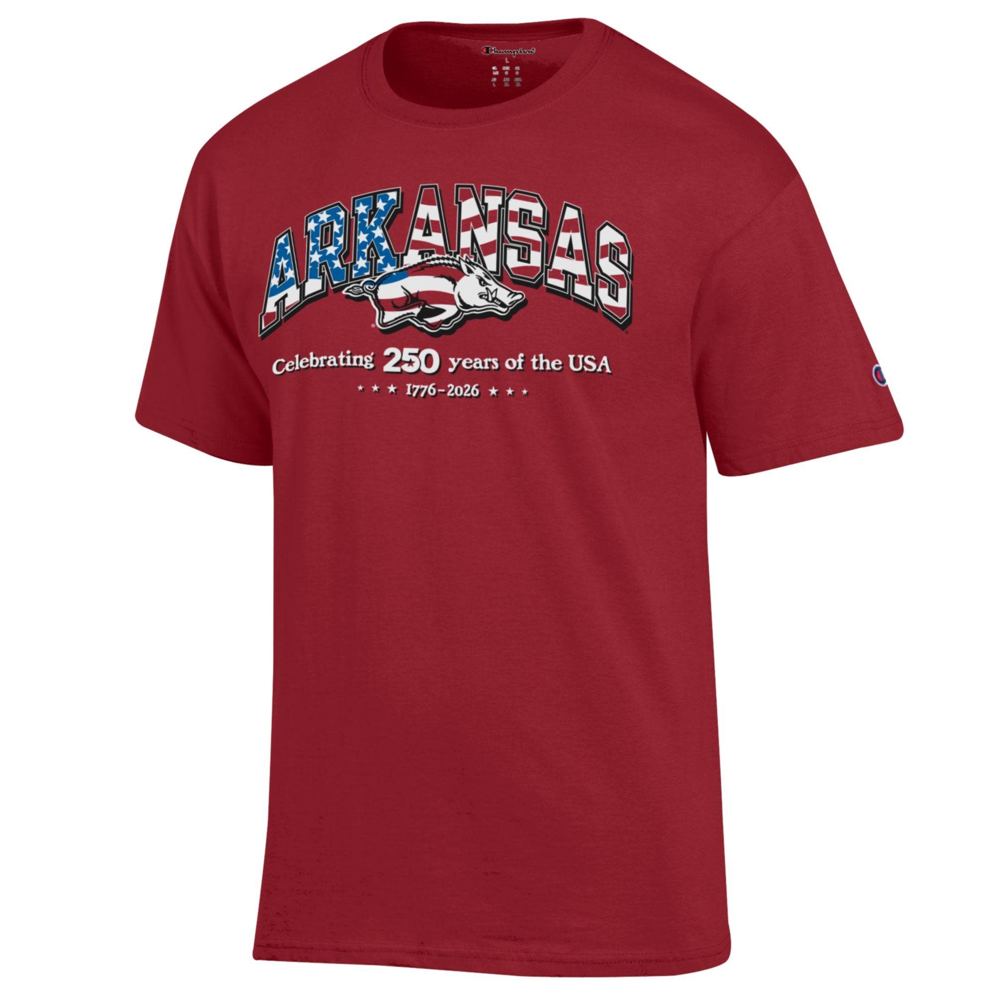 Champion Razorback Basic 250 American Flag Jersey SST