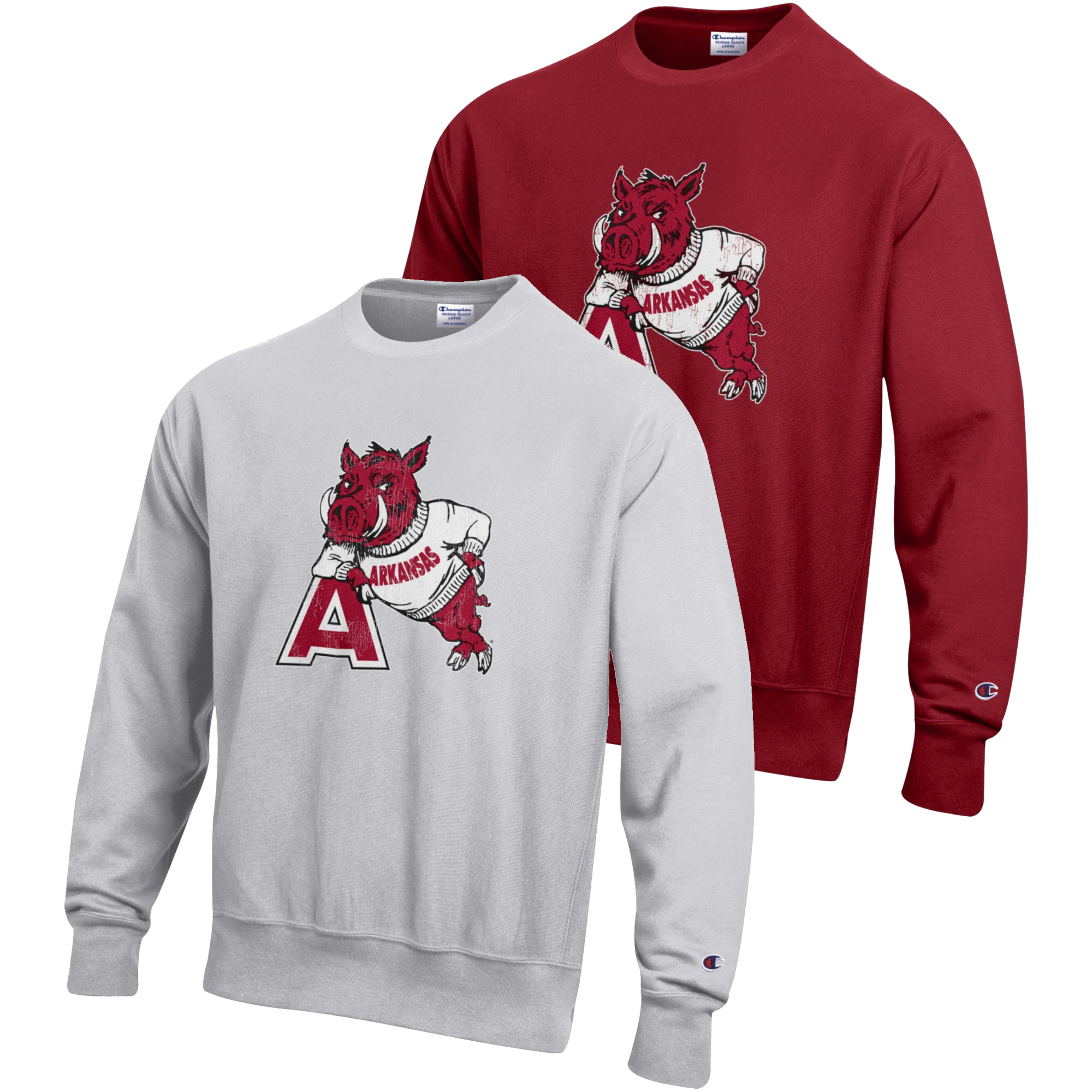 Champion Reverse Weave Hog Leaning A Crew