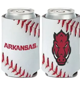 Wincraft Razorback Baseball Can Cooler 12 oz.