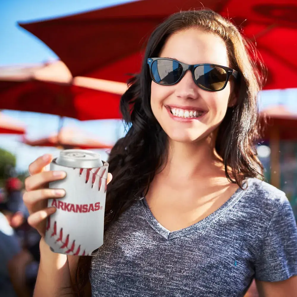 Wincraft Razorback Baseball Can Cooler 12 oz.