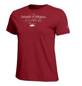 Champion Razorback Womens Core Crew-Neck Tee 26
