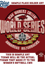 Blue 84 Razorback 2026 Softball College World Series 8-Team