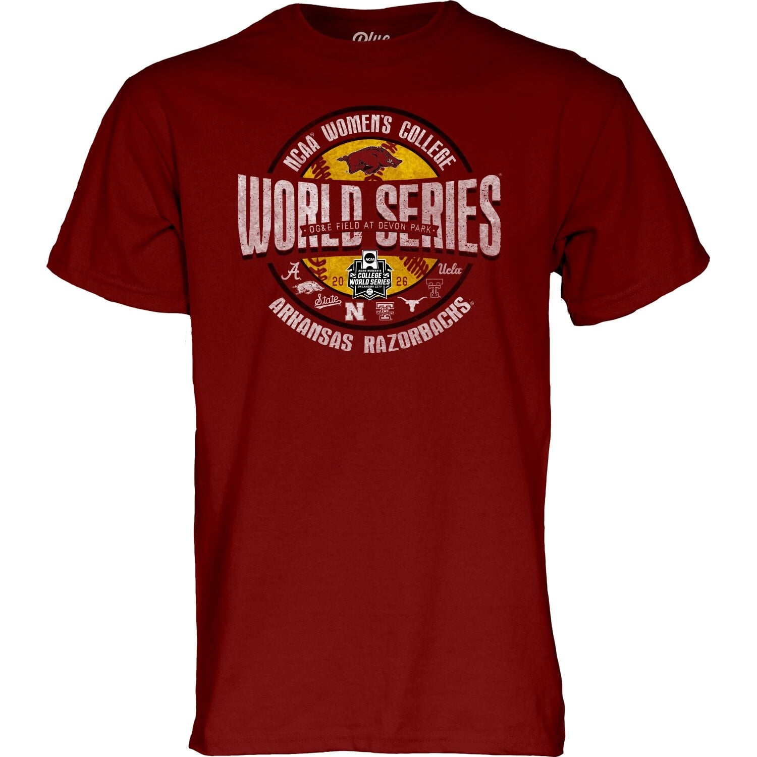 Blue 84 Razorback 2026 Softball College World Series 8-Team