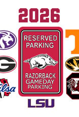 Sooieville Outfiters Razorback 2026 Fayetteville Home Football Gameday RESERVED Parking