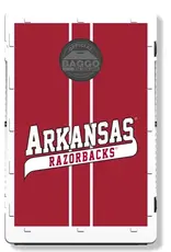 Baggo Razorback 2X3 Baseball Jersey Baggo Bean Bag Toss Portable Cornhole Game