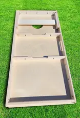 Baggo Razorback Pig Trail Pro Cornhole Bean Bag Toss Game 24x48 with 8 Regulation 16oz