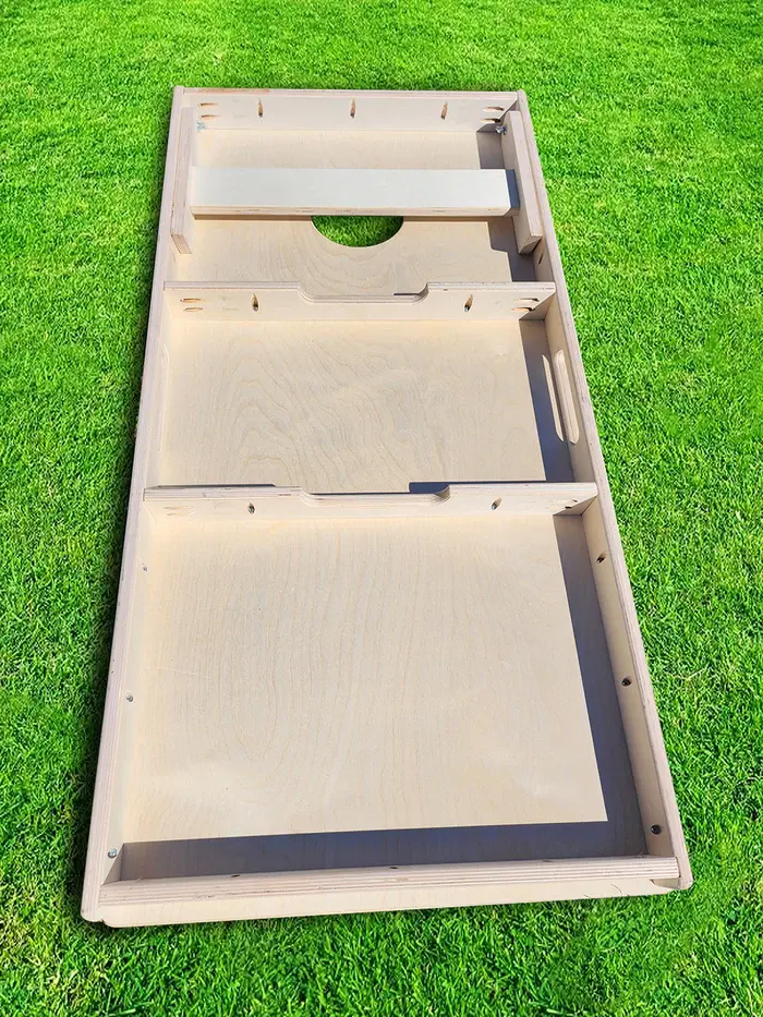 Baggo Razorback Pig Trail Pro Cornhole Bean Bag Toss Game 24x48 with 8 Regulation 16oz