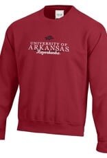 Gear For Sports Razorback University of Arkansas Big Cotton Crew 26