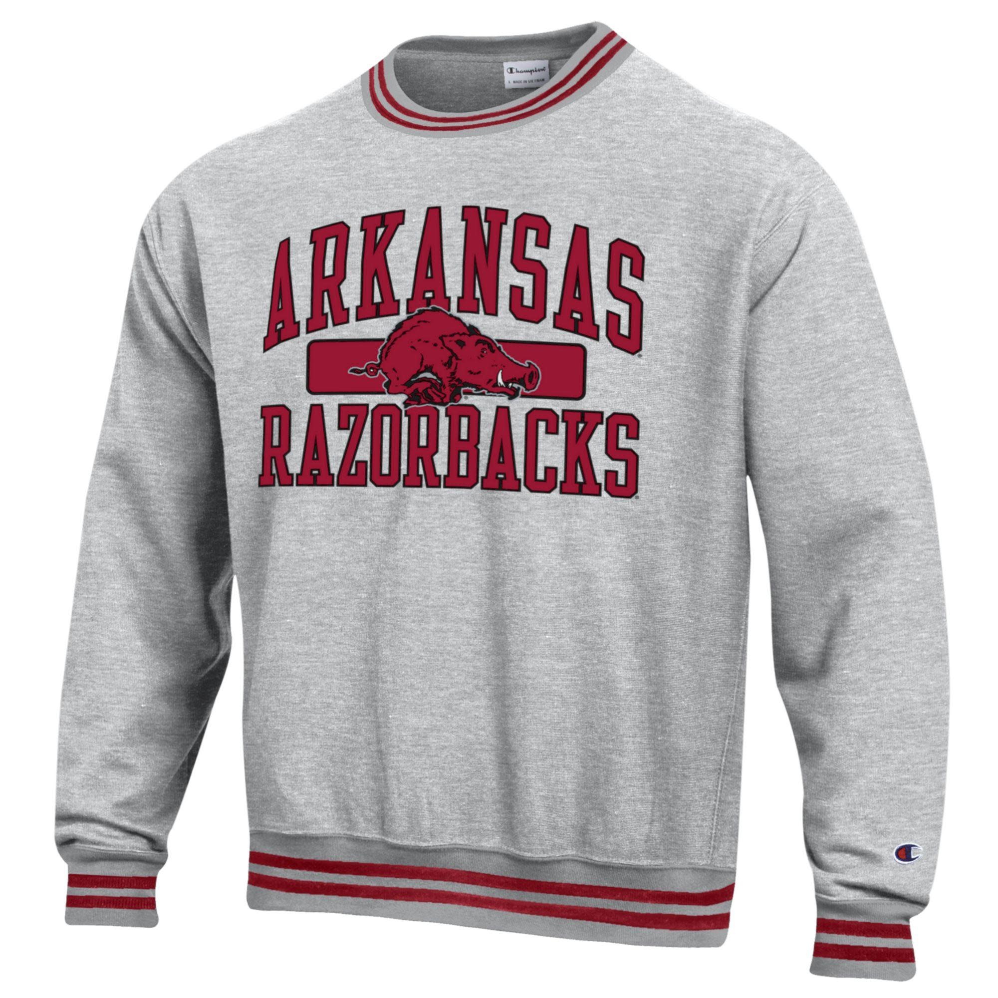 Champion Razorback Reverse Weave Yarn Dye Crew 26