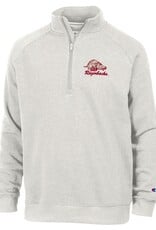 Champion Razorback Triumph Tri Blend Fleece Raglan 1/4 Zip Sweatshirt