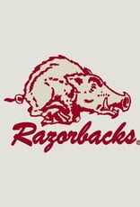 Champion Razorback Triumph Tri Blend Fleece Raglan 1/4 Zip Sweatshirt