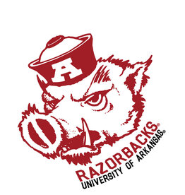 Blue 84 Sailor Hog OV Razorbacks Decal