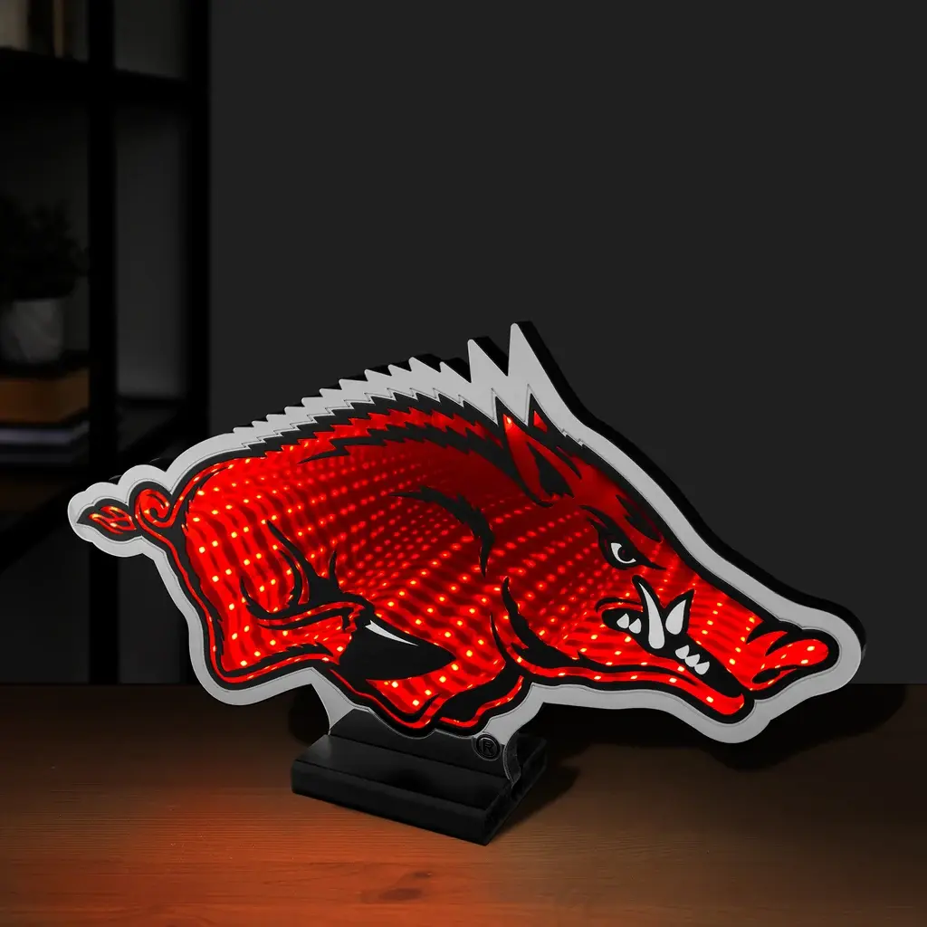 Sporticulture Arkansas Razorback LED Infinity Logo Light