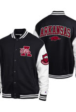 Champion Razorback  Fleece Varsity Letter Jacket