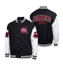 Champion Razorback  Fleece Varsity Letter Jacket