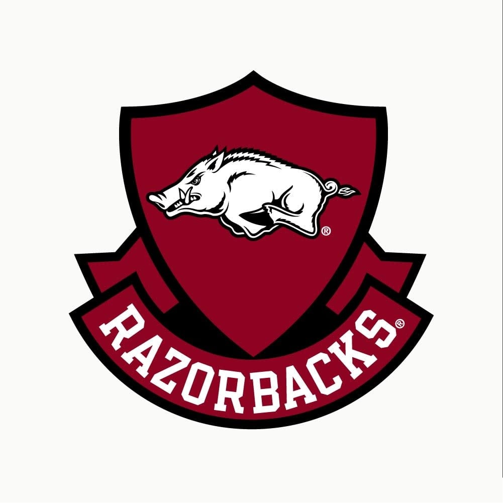 Champion Razorback  Fleece Varsity Letter Jacket
