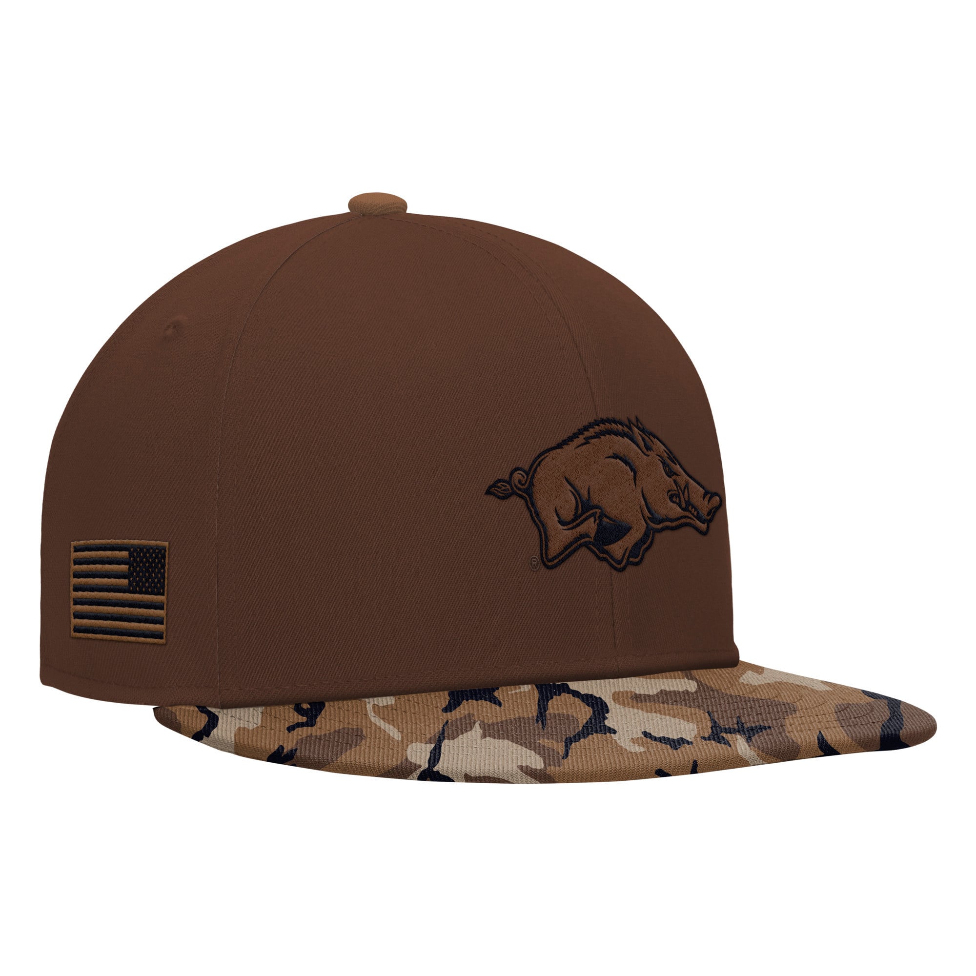 Razorback Nike OFFICIAL TEAM MILITARY PRO FLAT BILL Hat