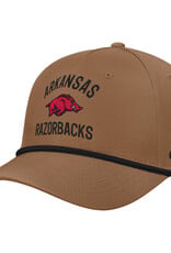 Razorback Nike Military Appreciation Rise Visor Rope Hat