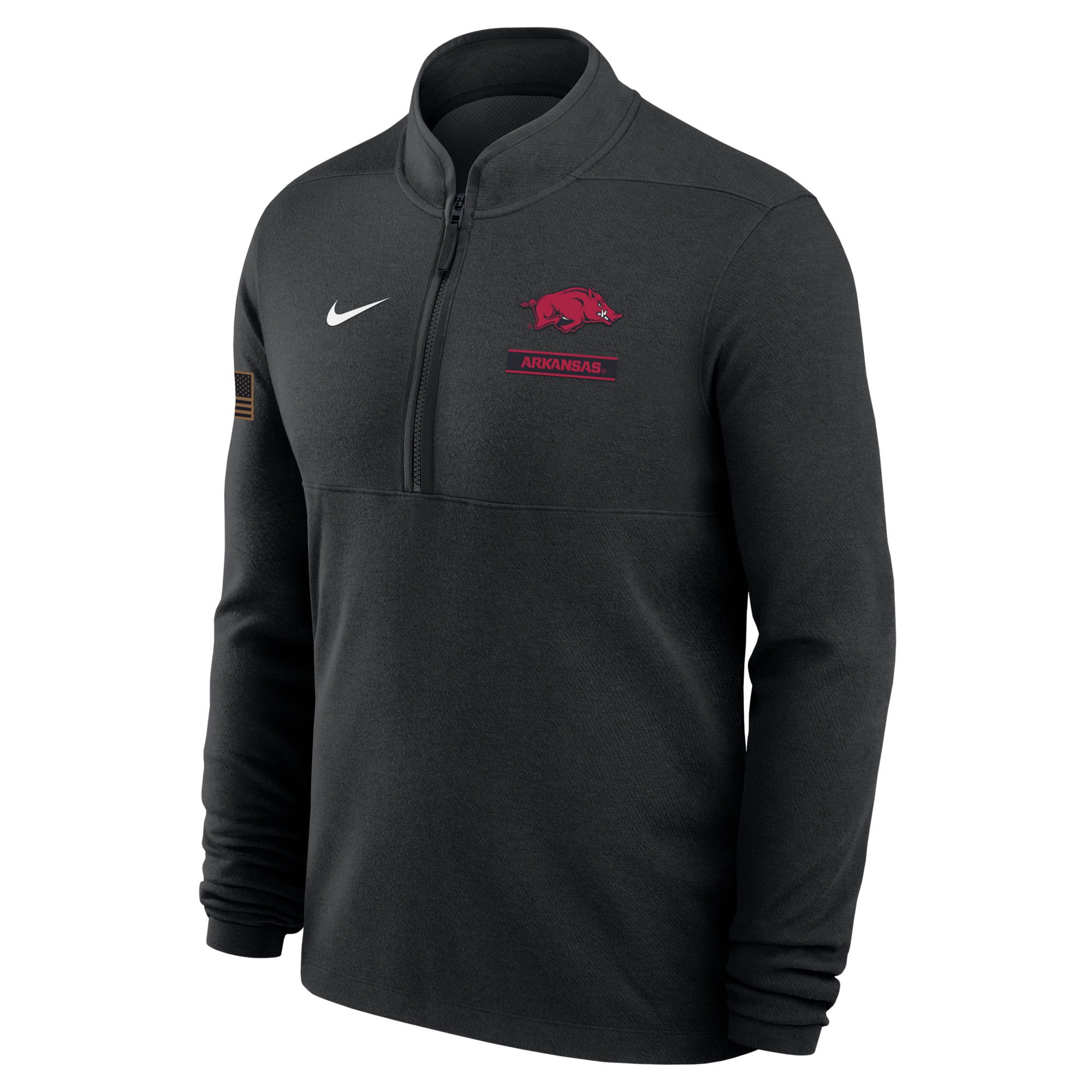 Razorback Nike Official Military Appreciation Stride Half Zip
