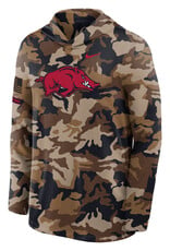Razorback Nike Official Lightweight Military Appreciation Lightweight Hooded Sweatshirt