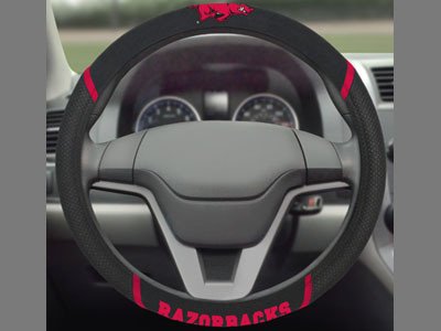 Fan Mats Arkansas Razorback Steering Wheel Cover