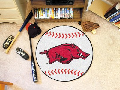 Fan Mats Razorback Baseball Floor Mat