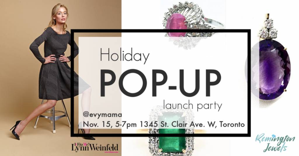 Holiday Pop-up shop launch party!