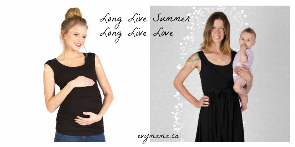 Evymama Summer maternity wear & nursingwear is on sale!