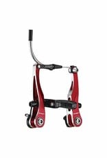 TRP TRP CX9 Mini Linear Pull Brake Set, Front and Rear, Red
