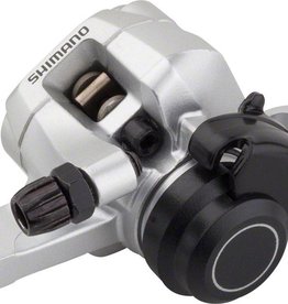 Shimano Shimano BR-R317 Road Post-Mount Brake Caliper with I.S. Adaptor for 160 mm front/140 mm rotor rear, Resin Pads, Silver