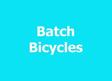 BATCH BICYCLES