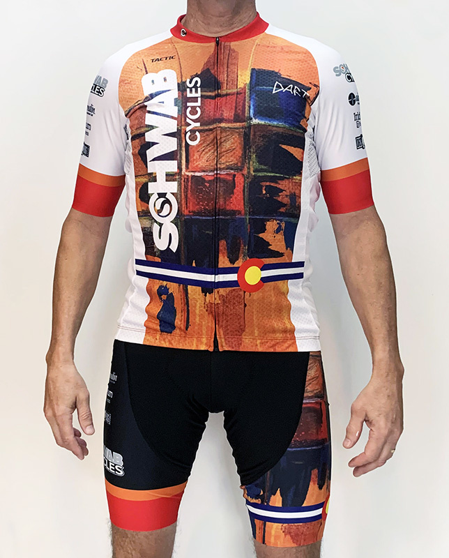 Tactic Men's Intoxicating Charge Schwab Cycles Jersey