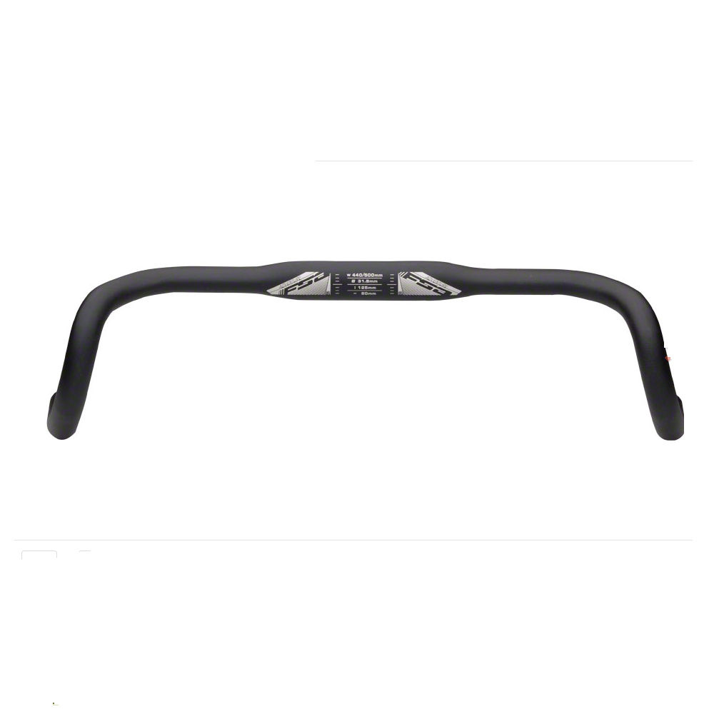 FULL SPEED AHEAD NS Adventure Drop Handlebar - Aluminum 31.8mm  Black