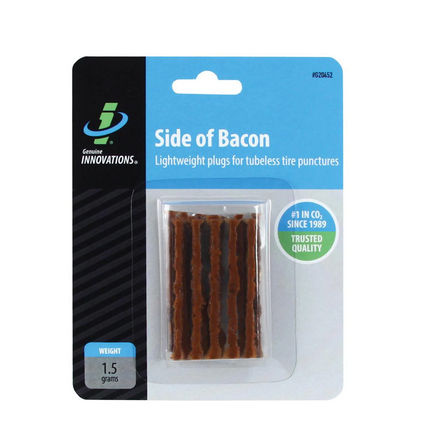 Genuine Innovations Side of Bacon for Tubeless Tire Repair: 20 Pack