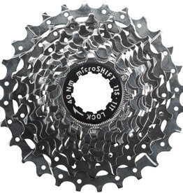 MicroShift H11 Cassette - 11 Speed, 11-34t, Silver, Chrome Plated