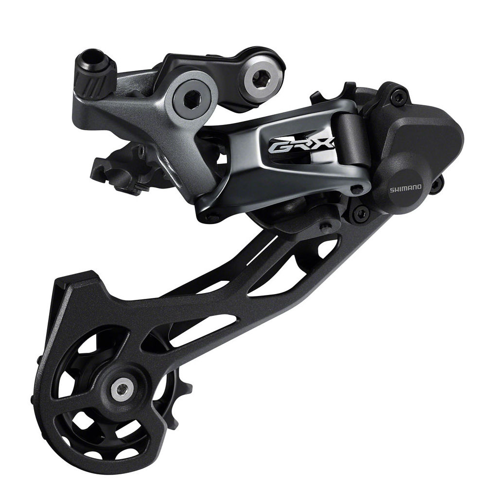 Shimano GRX RD-RX810 Rear Derailleur - 11-Speed, Long Cage, Black, With Clutch, For 2x